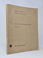 Topics in Nonlinear Functional Analysis, 1973-1974