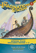 Imagination Station Books 3-Pack: Voyage with the Vikings / Attack at the Arena / Peril in the Palace