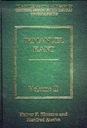 Immanuel Kant, Vols. I and II