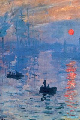 Impression, Sunrise by Claude Monet Journal - Notebooks, Golding