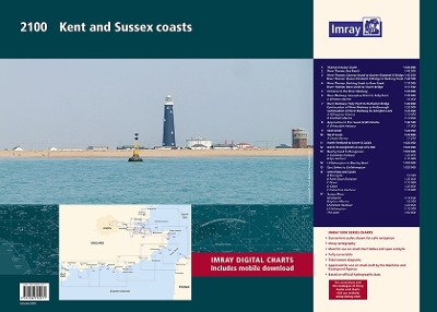 Imray 2100 Chart Pack: Kent and Sussex Coasts - Imray