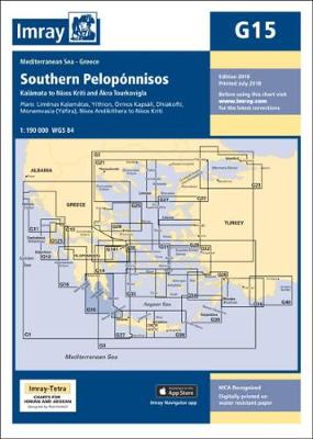 Imray Chart G15: Southern Peloponnisos - Imray, Imray