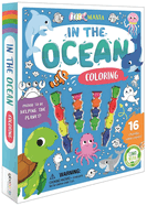 In the Ocean Coloring Set: With 16 Stackable Crayons
