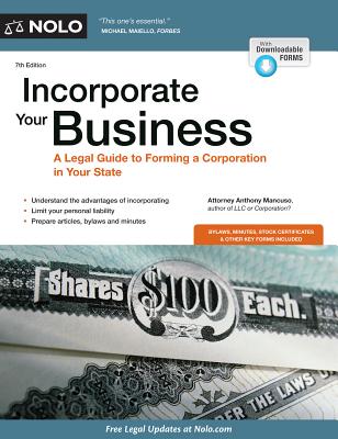 Incorporate Your Business - Mancuso, Anthony, Attorney