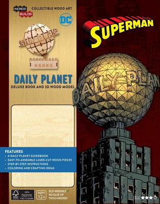 IncrediBuilds: DC Comics: Superman: Daily Planet Deluxe Book and Model Set - Manning