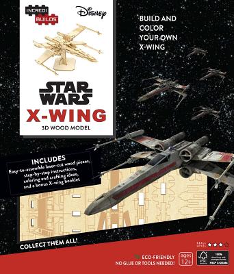 Incredibuilds: Star Wars: X-Wing 3D Wood Model - Kogge, Michael