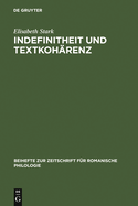 Indefinitheit und Textkohrenz