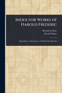 Index for Works of Harold Frederic