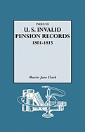 Index to U.S. Invalid Pension Records, 1801-1815