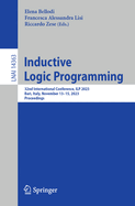 Inductive Logic Programming: 32nd International Conference, ILP 2023, Bari, Italy, November 13-15, 2023, Proceedings
