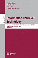 Information Retrieval Technology: 6th Asia Information Retrieval Societies Conference, AIRS 2010, Taipei, Taiwan, December 1-3, 2010, Proceedings