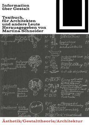Information Uber Gestalt - Schneider, Martina (Editor)