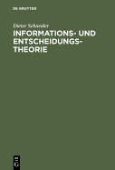 Informations- Und Entscheidungstheorie