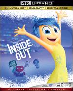 Inside Out [Includes Digital Copy] [4K Ultra HD Blu-ray/Blu-ray] - Pete Docter