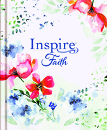 Inspire Faith Bible Large Print, NLT (Hardcover, Wildflower Meadow, Filament Enabled): The Bible for Coloring & Creative Journaling
