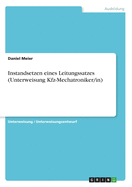 Instandsetzen eines Leitungssatzes (Unterweisung Kfz-Mechatroniker/in)