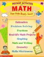 Instant Activities for Math: That Kids Really Love
