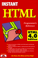 Instant HTML Programmer's Reference, HTML 4.0 Edition