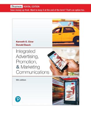 Integrated Advertising, Promotion, and Marketing Communications - Clow, Kenneth, and Baack, Donald