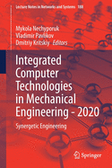 Integrated Computer Technologies in Mechanical Engineering - 2020: Synergetic Engineering