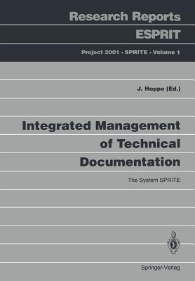 Integrated Management of Technical Documentation: The System SPRITE - Hoppe, Jirka (Editor)