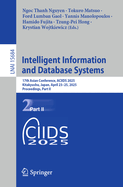 Intelligent Information and Database Systems: 17th Asian Conference, ACIIDS 2025, Kitakyushu, Japan, April 23-25, 2025, Proceedings, Part I