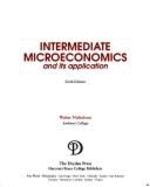 Intermediate Microeconomics and Its Application