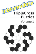 Intermediate TripleCross Puzzles: Volume 1