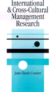 International and Cross-Cultural Management Research