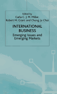 International Business: Emerging Issues and Emerging Markets