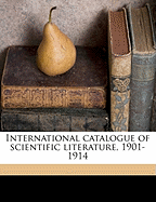 International catalogue of scientific literature, 1901-1914 Volume Div. C, 1906