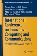 International Conference on Innovative Computing and Communications: Proceedings of ICICC 2022, Volume 3