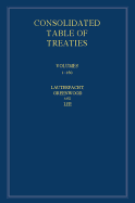 International Law Reports, Consolidated Table of Treaties: Volumes 1-160