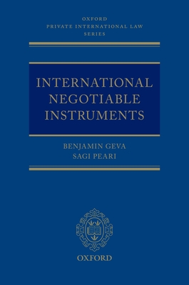 International Negotiable Instruments - Geva, Benjamin, and Peari, Sagi