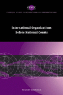 International Organizations before National Courts