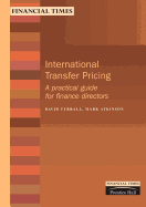 International Transfer Pricing: A practical guide for finance directors