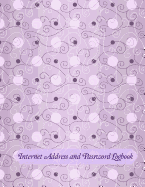Internet Address and Password Logbook