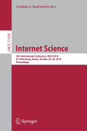 Internet Science: 5th International Conference, Insci 2018, St. Petersburg, Russia, October 24-26, 2018, Proceedings