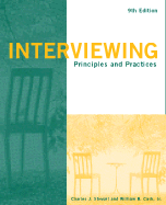 Interviewing: Principles and Practices - Stewart, Charles J