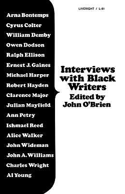 Interviews with Black Writers - O'Brien, John (Editor)