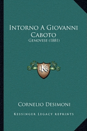 Intorno A Giovanni Caboto: Genovese (1881)