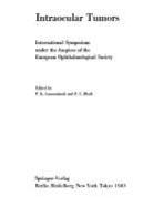 Intraocular Tumors - Lommatzsch, and Lommatzch, P K (Editor), and Blodi, Frederic C (Editor)