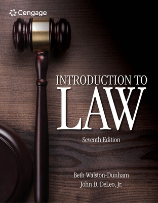 Introduction to Law - Walston-Dunham, Beth