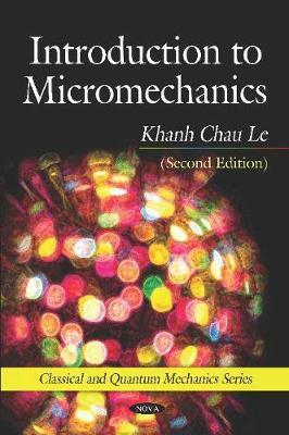 Introduction to Micromechanics - Le, Khanh Chau