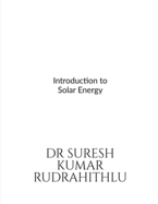 Introduction to Solar Energy