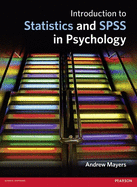 Introduction to Statistics and SPSS in Psychology