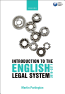 Introduction to the English Legal System 2016-17