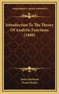 Introduction to the Theory of Analytic Functions (1898)