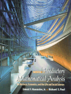 Introductory Mathematical Analysis for Business, Economics, and the Life and Social Sciences