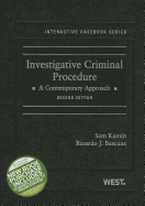 Investigative Criminal Procedure: A Contemporary Approach